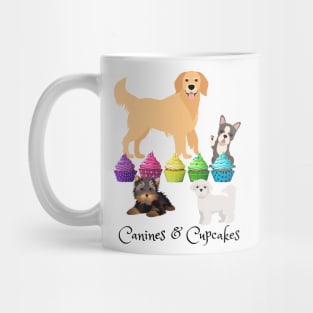 Canines & Cupcakes Dogs & Dessert Mug